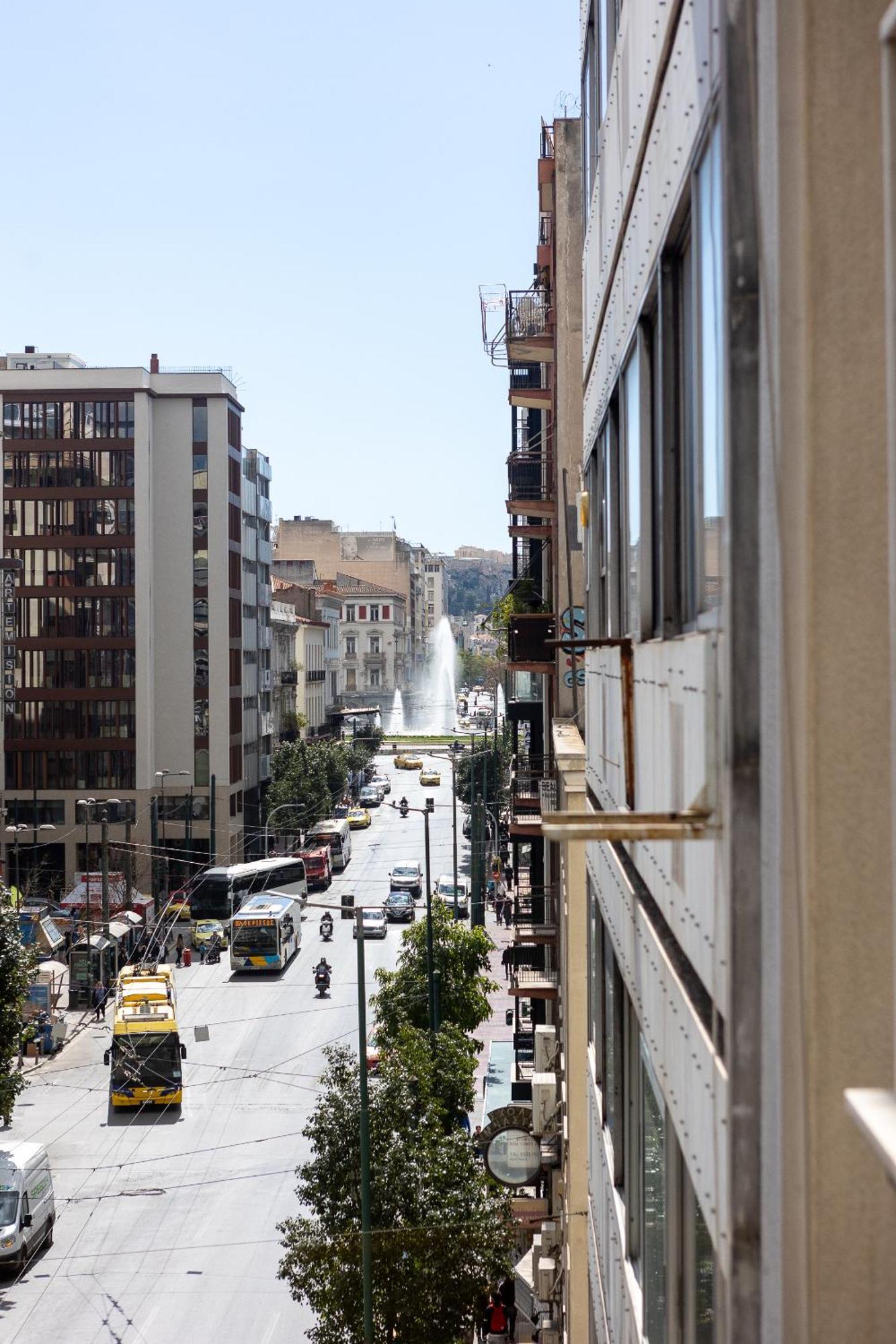 Acropolis View 4-Bd Central Apartment Atina Dış mekan fotoğraf